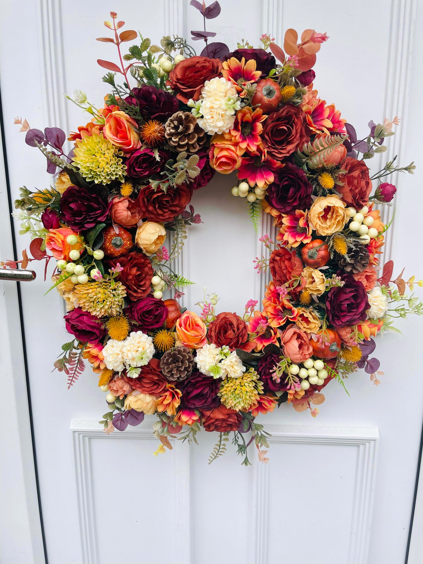 Floral Autumn Wreath
