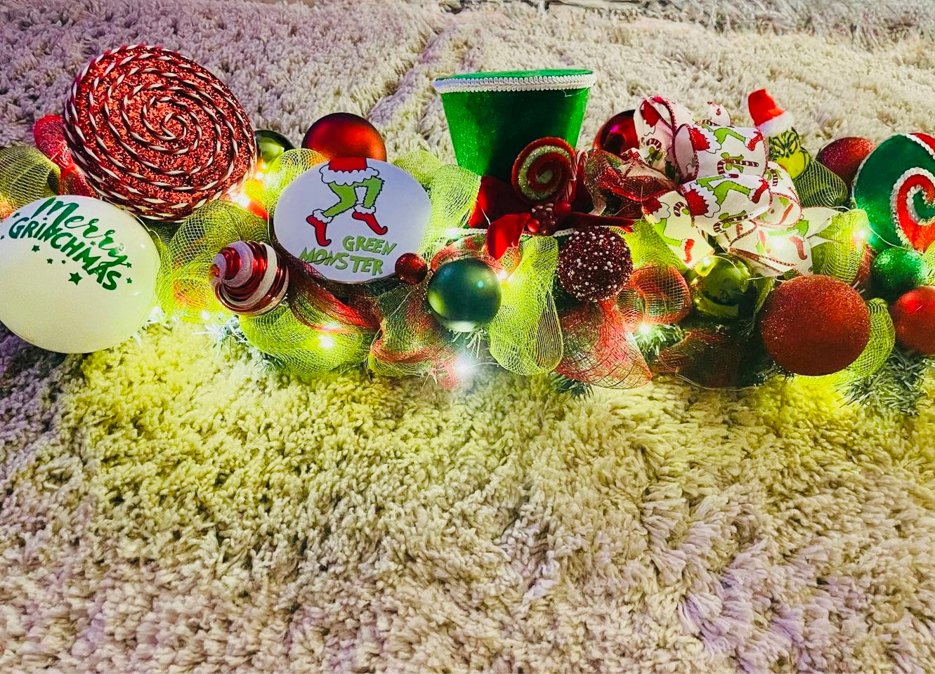 Grinch Garland